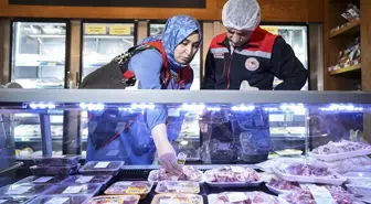 Ticaret Bakanlığı ile Tarım ve Orman Bakanlığı ekipleri kasapları denetledi