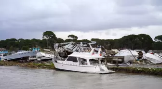 Antalya'da peş peşe hortumlar! Seralar yıkıldı, çatılar uçtu