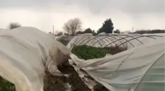Antalya'da peş peşe hortumlar; seralar yıkıldı, çatılar uçtu