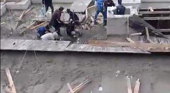 Bursa'da inşaat alanında beton dökümü sırasında göçük: 1 ölü