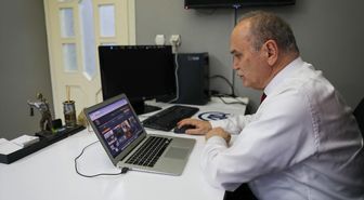 Düzce Belediye Başkanı Özlü AA'nın 'Yılın Kareleri' oylamasına katıldı