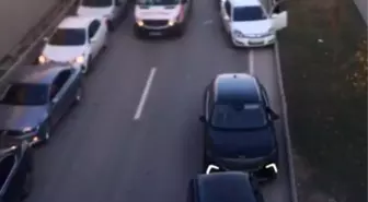 Fermuar sistemiyle ambulansa yol açtılar
