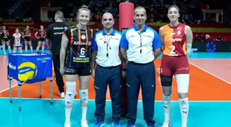 Galatasaray Daikin, Stuttgart'ı 3-1 mağlup etti