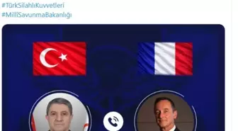 Genelkurmay Başkanı Bayraktaroğlu, Fransa Genelkurmay Başkanı Mandon ile Görüştü