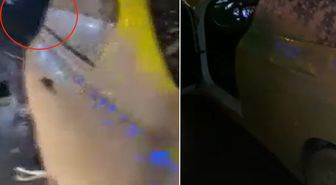 Havalimanından bindikleri takside dehşet saçtılar: Şoförü darp edip kaçtılar