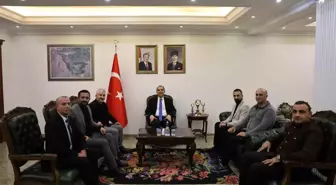 IÇGC'den Vali Taşolar'a hayırlı olsun ziyareti