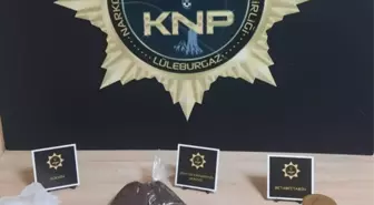 Kırklareli'nde evinde uyuşturucu bulunan zanlı tutuklandı