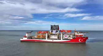 Mavi Vatan'ın yeni neferi Yıldırım havadan görüntülendi