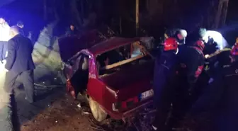 Otomobil, kaza yapan araca çarptı; 5 yaralı