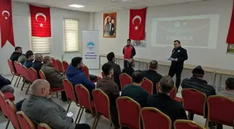 Sarıoğlan ilçesinde 'Afet Farkındalık ve Yangın Söndürme Eğitimi' verildi