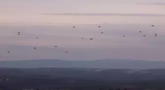 STM'nin sürü İHA'ları, gerçek mühimmatla hedefi vurdu