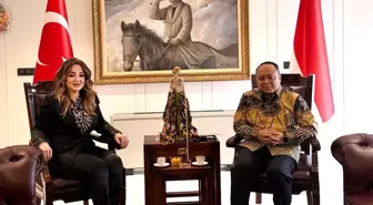 ULUSKON Başkanı Atasoy, Endonezya Büyükelçisi Purnama'yı ziyaret etti