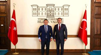 Vali Sözer'den İl Emniyet Müdürü Çağlar'a tebrik