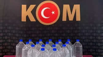 Yozgat'ta 100 litre etil alkol ele geçirildi