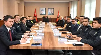 Asayiş değerlendirme toplantısı yapıldı