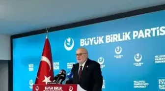 BBP Genel Sekreteri Yelis: 'Milletimize 33 yıldır hizmet etmiş olmanın verdiği gurur ve mutluluğu yaşıyoruz'