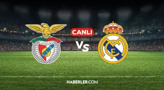 Benfica Real Madrid maçı CANLI nereden izlenir? Benfica Real Madrid maçı hangi kanalda, nereden izlenir?