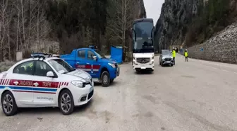 Burdur'da 1 haftada 381 araç ve sürücüsüne idari ceza uygulandı