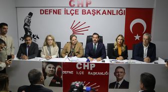 CHP Genel Başkan Yardımcısı Bihlun Tamaylıgil, Hatay'da konuştu Açıklaması