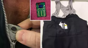 Sanırsın CIA ajanı! Üzerinden çıkanlar da girdiği yer de akla zarar