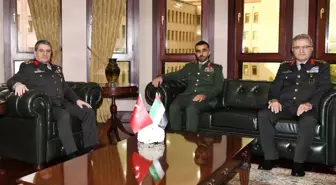 Genelkurmay Başkanı Bayraktaroğlu, Birleşik Arap Emirlikleri Kara Kuvvetleri Komutanı Al Hallami'yi kabul etti