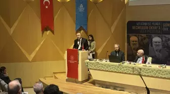 Hattat Necmeddin Okyay, vefatının 50. yılında İstanbul'da anıldı