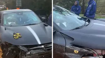 İsmi Fenerbahçe ile anılan Kolo Muani trafik kazası geçirdi