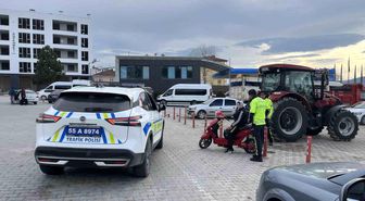 Kavak'ta trafik denetimleri
