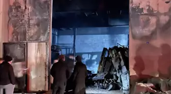 Kayseri'de mobilya fabrikasında çıkan yangın söndürüldü