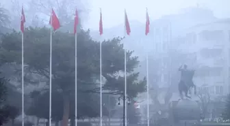 Kırklareli'nde sis etkili oldu