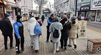 Kütahya'da semt pazarlarında dolandırıcılığa karşı bilgilendirme çalışması