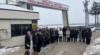 Malatya'da hamile eşini öldüren koca ile 4 sanığın yargılanmasına devam edildi