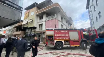 Nazilli'de kurs merkezinde çıkan yangın söndürüldü