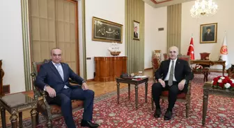 TBMM Başkanı Kurtulmuş, Tacikistan Büyükelçisi İmomi'yi kabul etti