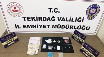 Tekirdağ'da uyuşturucu operasyonlarında yakalanan 16 şüpheli tutuklandı