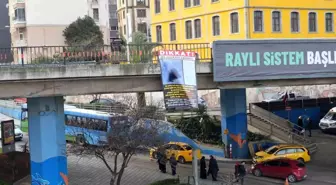 Trabzon'da garip afiş