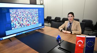 Türkiye'nin AB nezdinde Daimi Temsilcisi Büyükelçi Balkan, AA'nın 'Yılın Kareleri' oylamasına katıldı