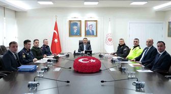 Vali Hacıbektaşoğlu başkanlığında güvenlik toplantısı yapıldı
