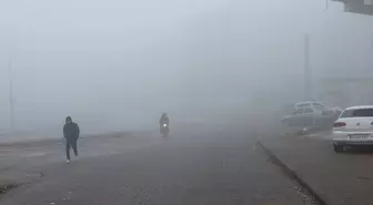 Adıyaman'da sis etkili oldu