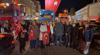 AK Parti ve MHP'den Türk bayrağına destek etkinliği