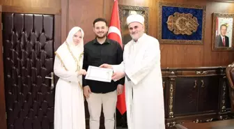 Alman vatandaşı Anna Lambertz, Amasya'da Müslüman oldu