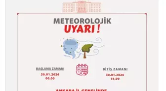 Ankara Valiliği'nden 'fırtına' uyarısı