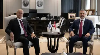 Bakan Fidan, BM Mülteciler Yüksek Komiseri Salih ile görüştü