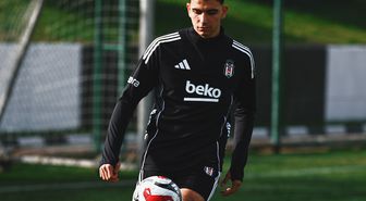 Beşiktaş'ta Yasin Özcan ilk antrenmanına çıktı