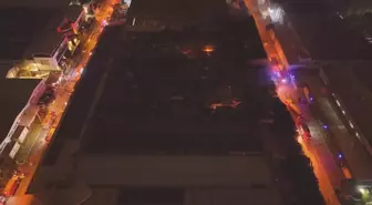 Bursa'da kimyasal yüzey kaplama fabrikasında yangın