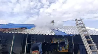 Dörtyol'da çatı yangını