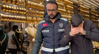 Vitrin camını kırıp çaldı, altın sandığı bilezikler bambaşka çıktı