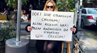 Hayal Köseoğlu pankart olayı nedir? Hayal Köseoğlu neden pankart açtı, ne yazıyor?