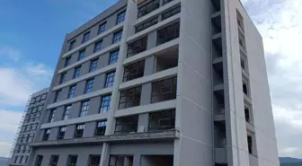 Karabük'te öğrenci yurdu inşaatında çalışmalar sürüyor