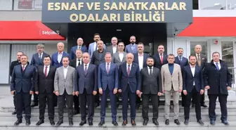 MHP Genel Başkan Yardımcısı Kalaycı'dan KONESOB'a ziyaret